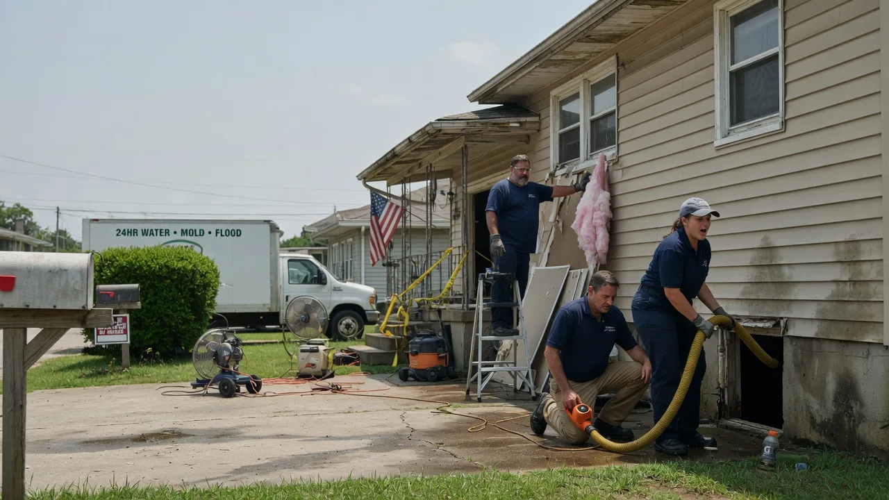 Water Damage Repair in Carrsville, VA near me